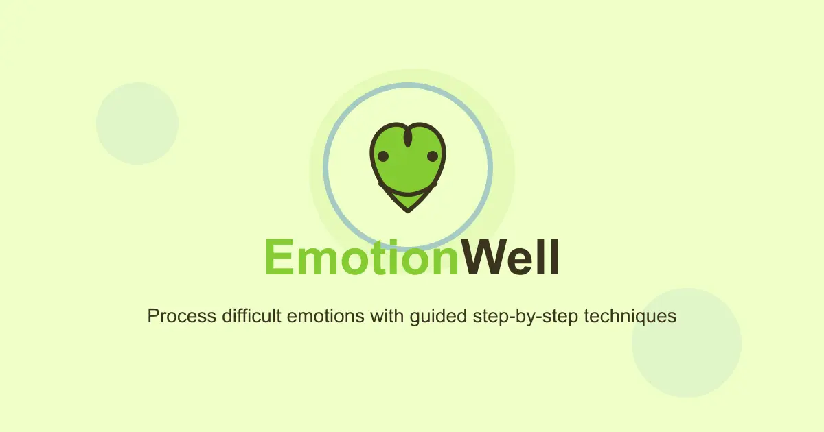 EmotionWell app